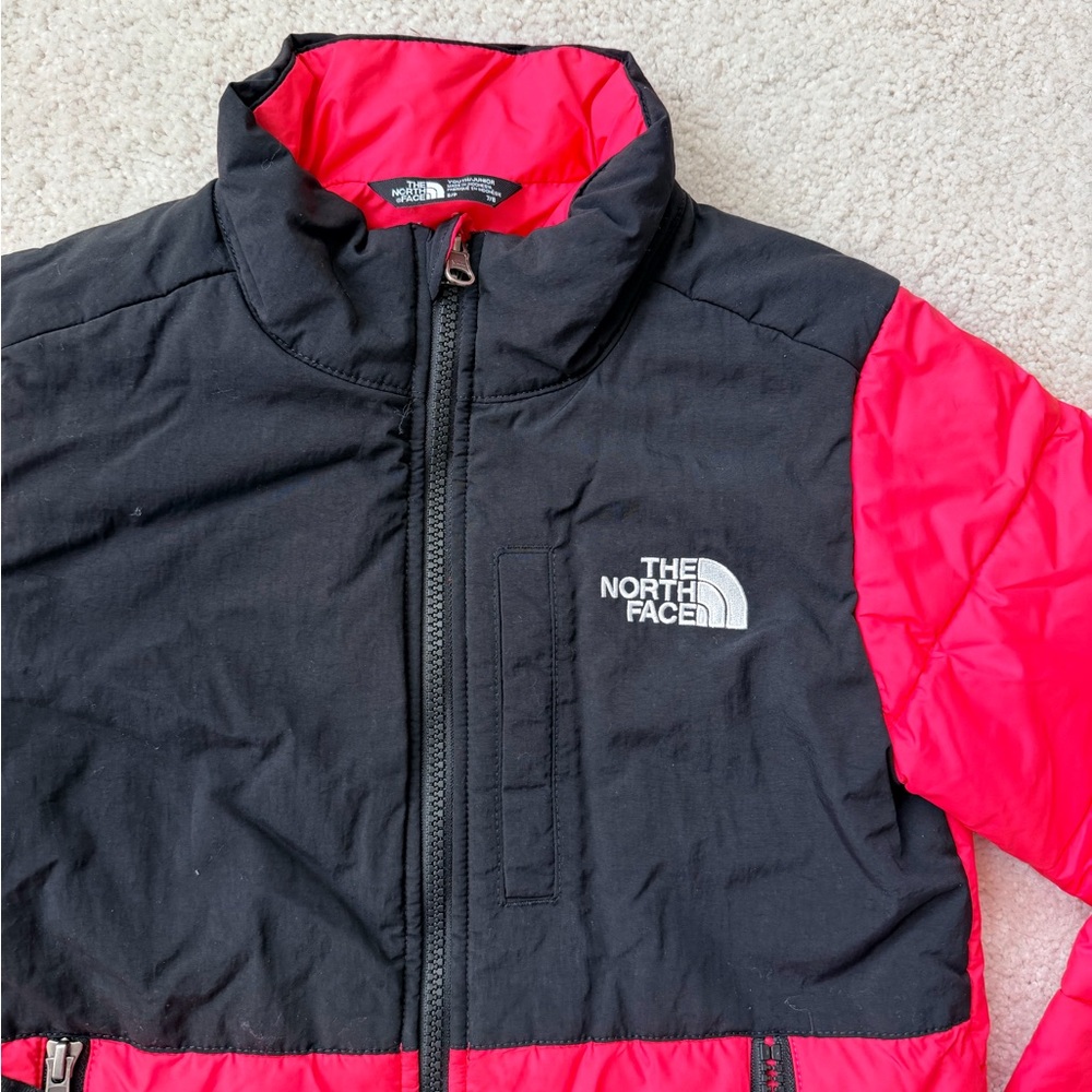 The North Face Youth Red and Black Mix-N-Match Inner Layer Jacket - Picture 2 of 13